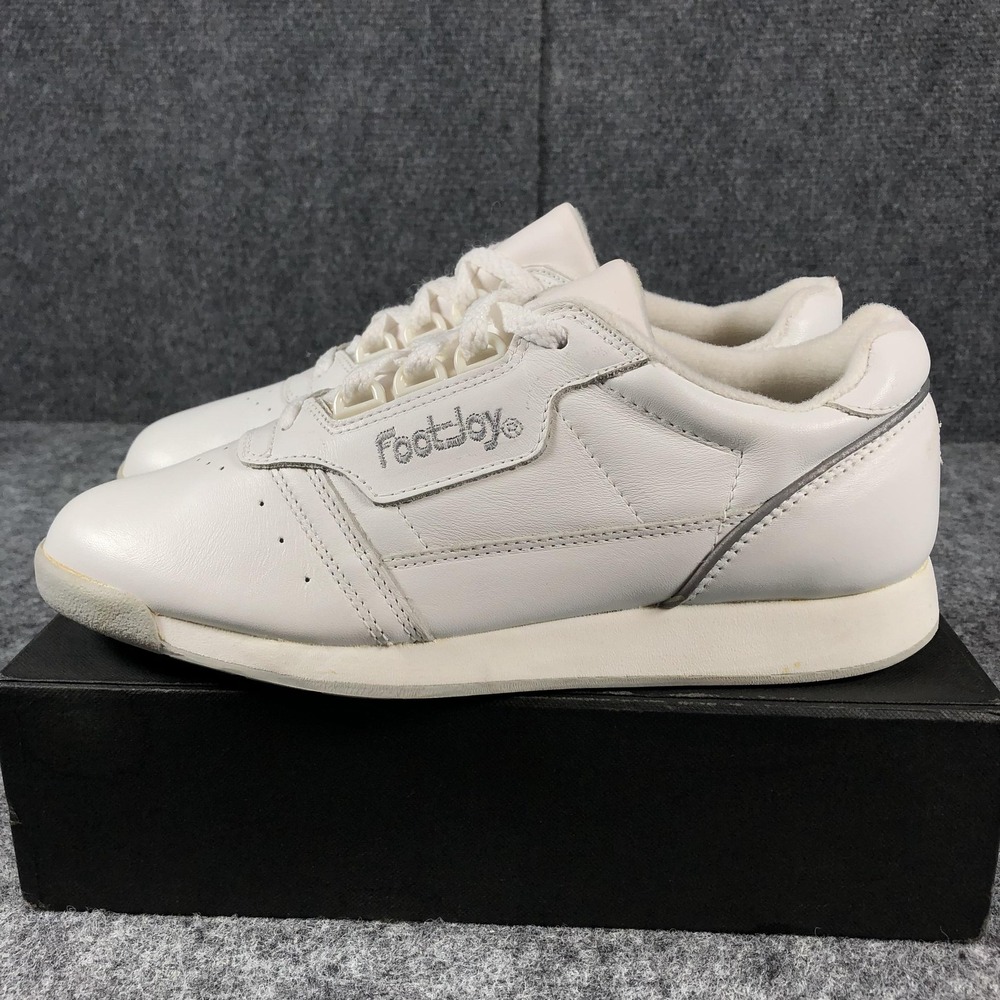 Vintage FootJoy JoyWalkers Shoes Womens Size 7M Leather Walking Golf 90s 64964 - Picture 5 of 11